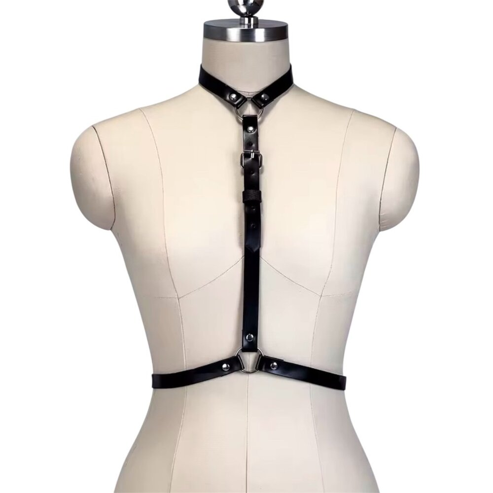 Women Goth Punk Fashion Belt Street Style Waistband Suspenders